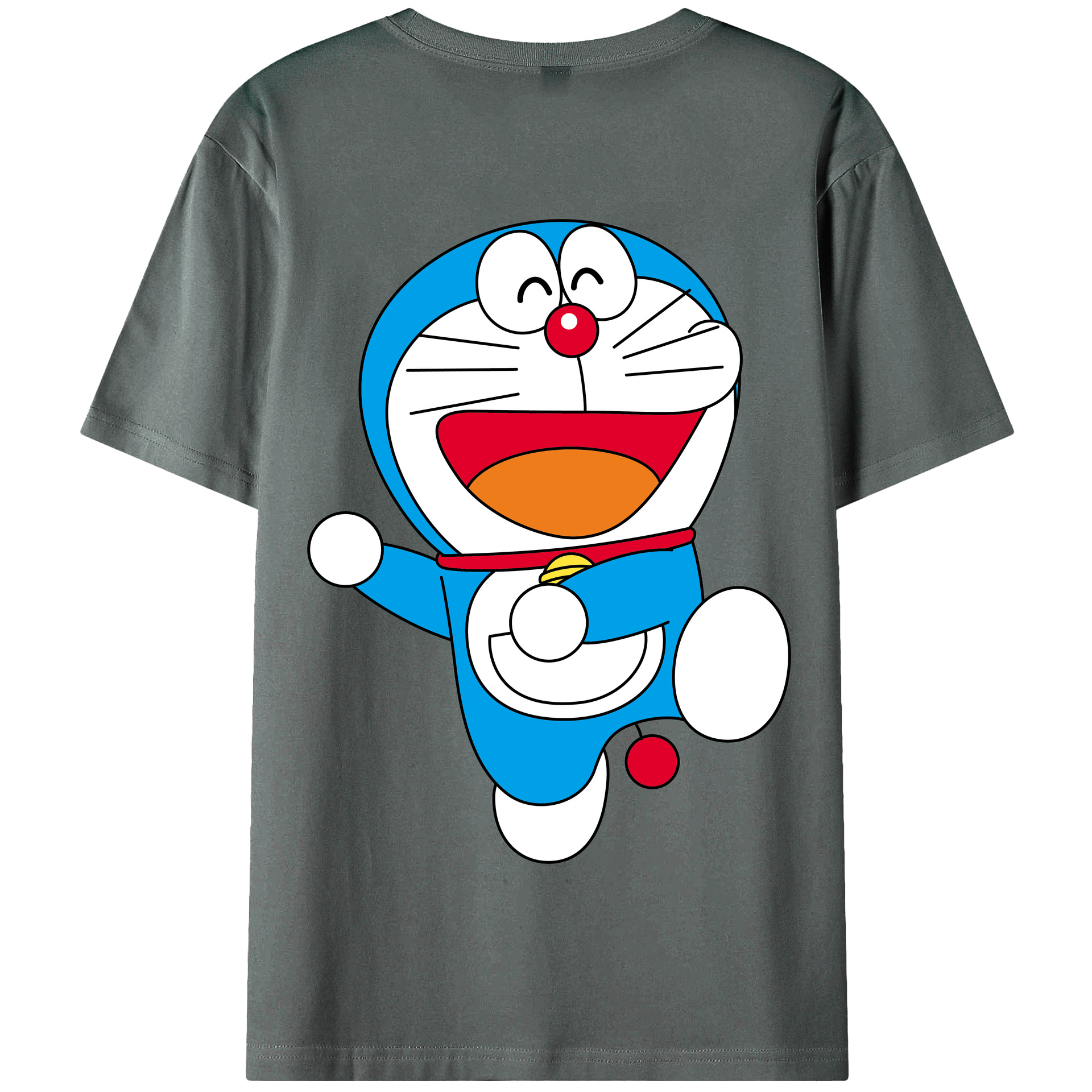 （画像用） ドラえもん Doraemon 綿100％半袖Tシャツ（背面プリント）